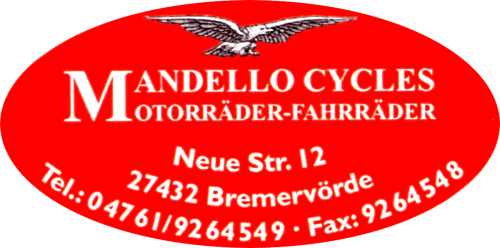 Hauptlogo, Gutscheine, Intern (Toolbar), Intern (Auswahlbox) Ingo Pape Mandello Cycles